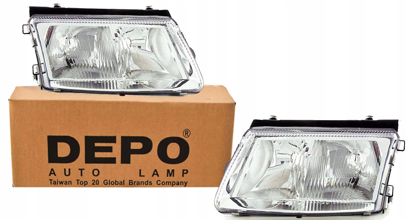 VW Passat B5 96 00 Reflektory Lampy L P H1 H7 DEPO 3B0941017K