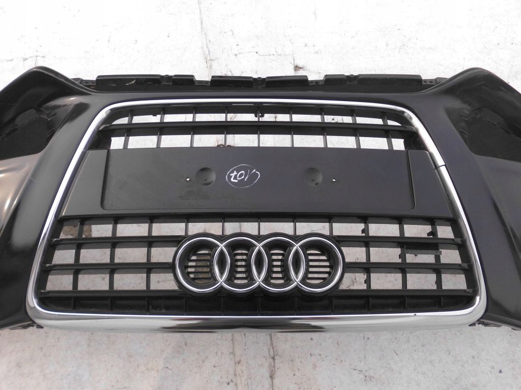 AUDI A4 B8 S LINE 07 11 ZDERZAK PRZEDNI GRILL 7626887130 Oficjalne