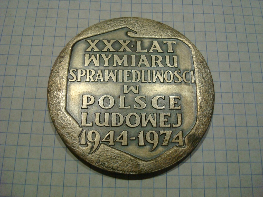 Medal Xxx Lat Wymiaru Sprawiedliwo Ci Prl Oficjalne