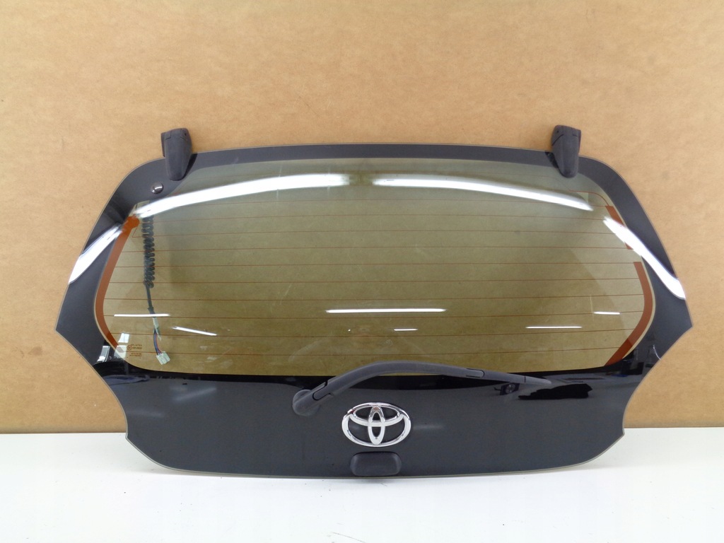 Toyota Aygo 2005 2014r klapa tylna szyba tył 7662698578 oficjalne