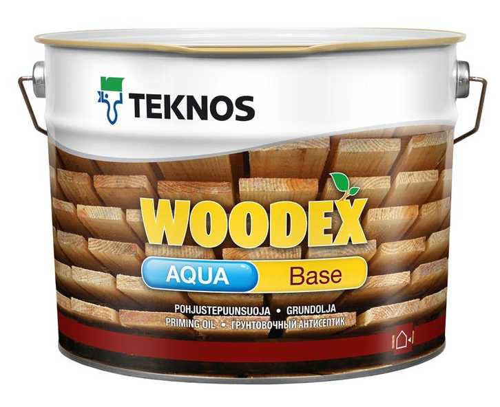 WOODEX Aqua BASE Grunt Do Drewna 10L TEKNOS 6833388453 Oficjalne