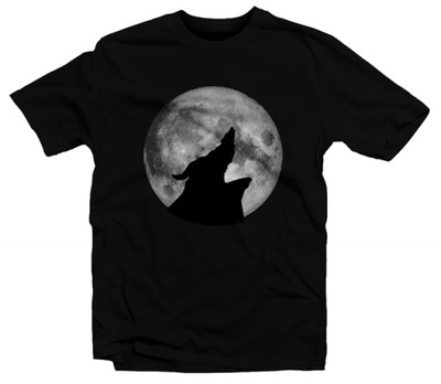 Koszulka t shirt HD Wilk wolf moon pełnia r XL 7310128201