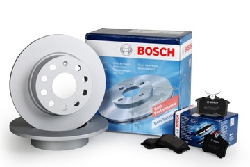 Диски колодки Bosch сзади AUDI A4 B8 A5 Q5 8R 300mm