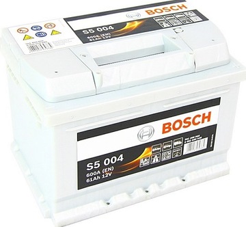 Акумулятор BOSCH S5 61AH 600A 61 Ah для ферми 68