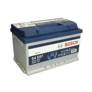 Аккумулятор BOSCH P+ 65AH/650A START&STOP EFB 0092S4E070 12V
