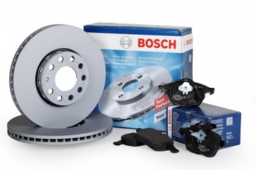 Tarcze klocki Bosch przód VOLVO V60 V70 III 300mm