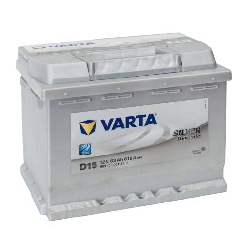 Акумулятор Varta 63AH 610A P+ - 12