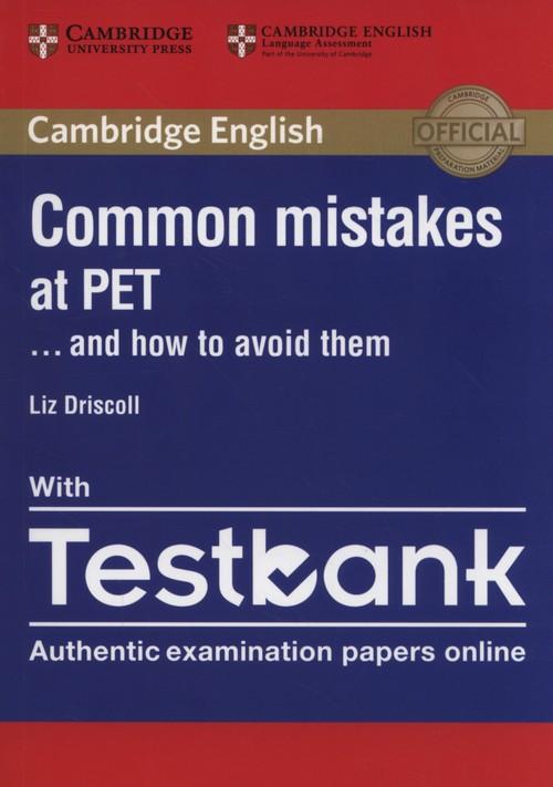 

Common Mistakes at Pet with Testbank Driscoll Liz