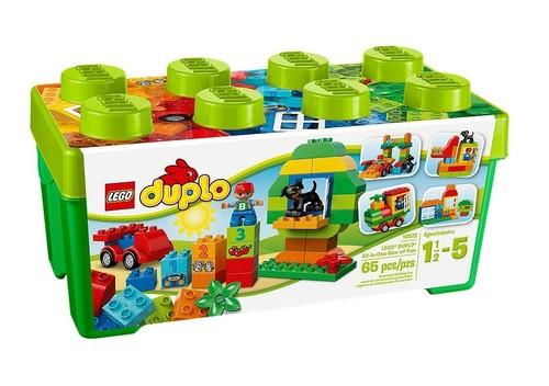 Lego 10572 Duplo Duży pojemnik Klocki z 2014 roku dla malucha Nowe