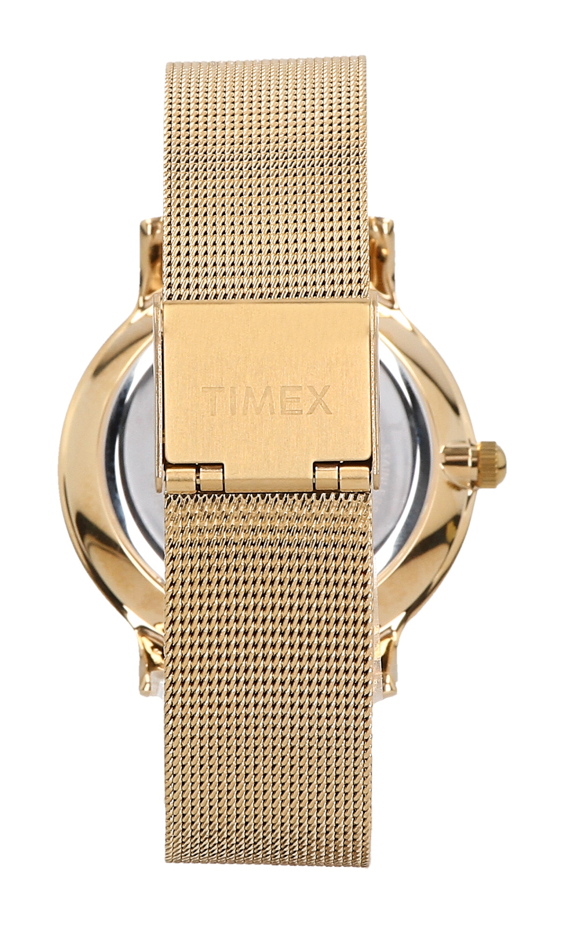 Zegarek damski Timex Metropolitan złoty mesh 30M Model TW2T60800