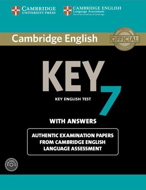 

Cambridge English Key 7 Authentic examination pape