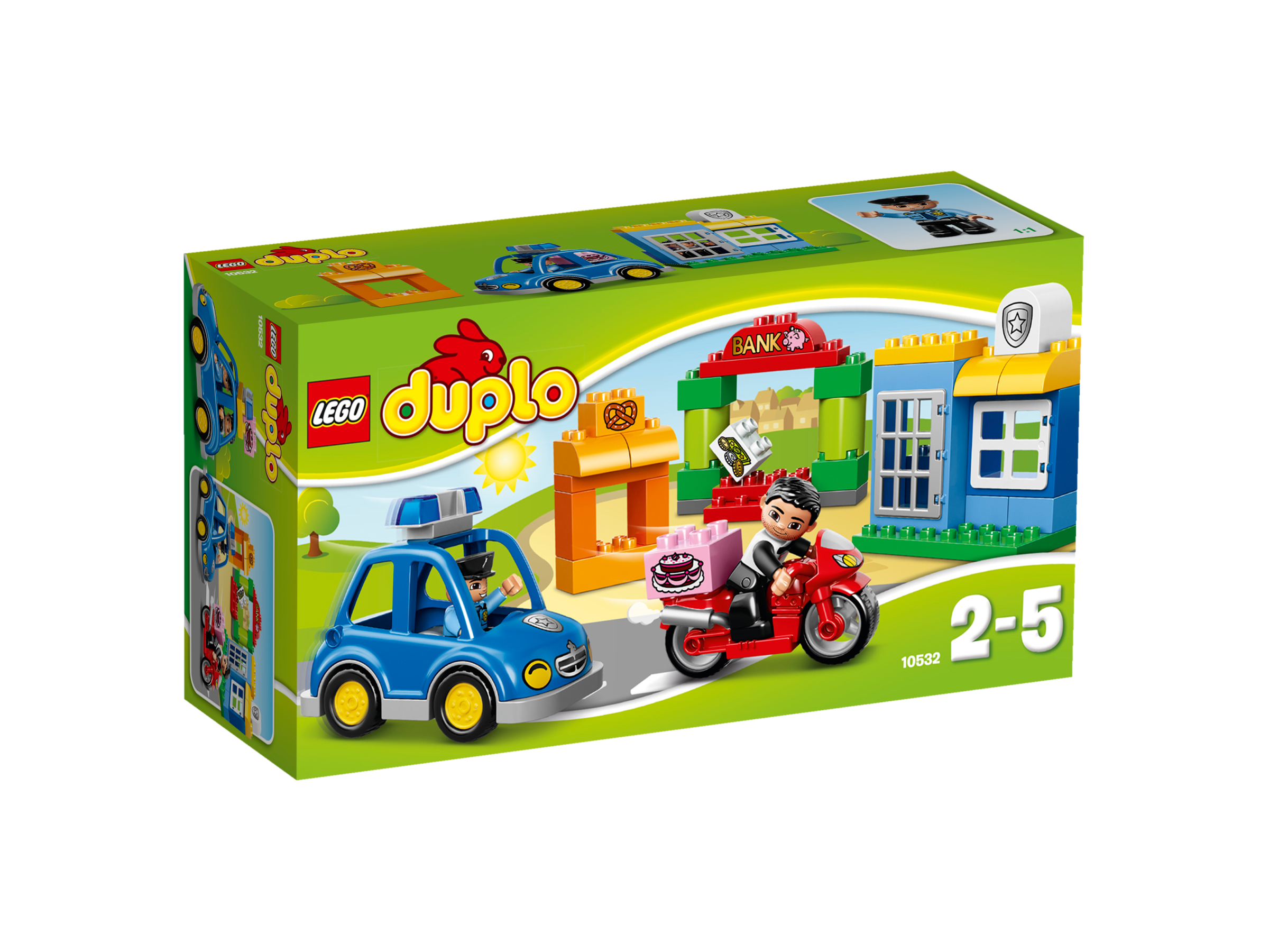 LEGO DUPLO POŚCIG POLICYJNY 10532 - UNIKAT