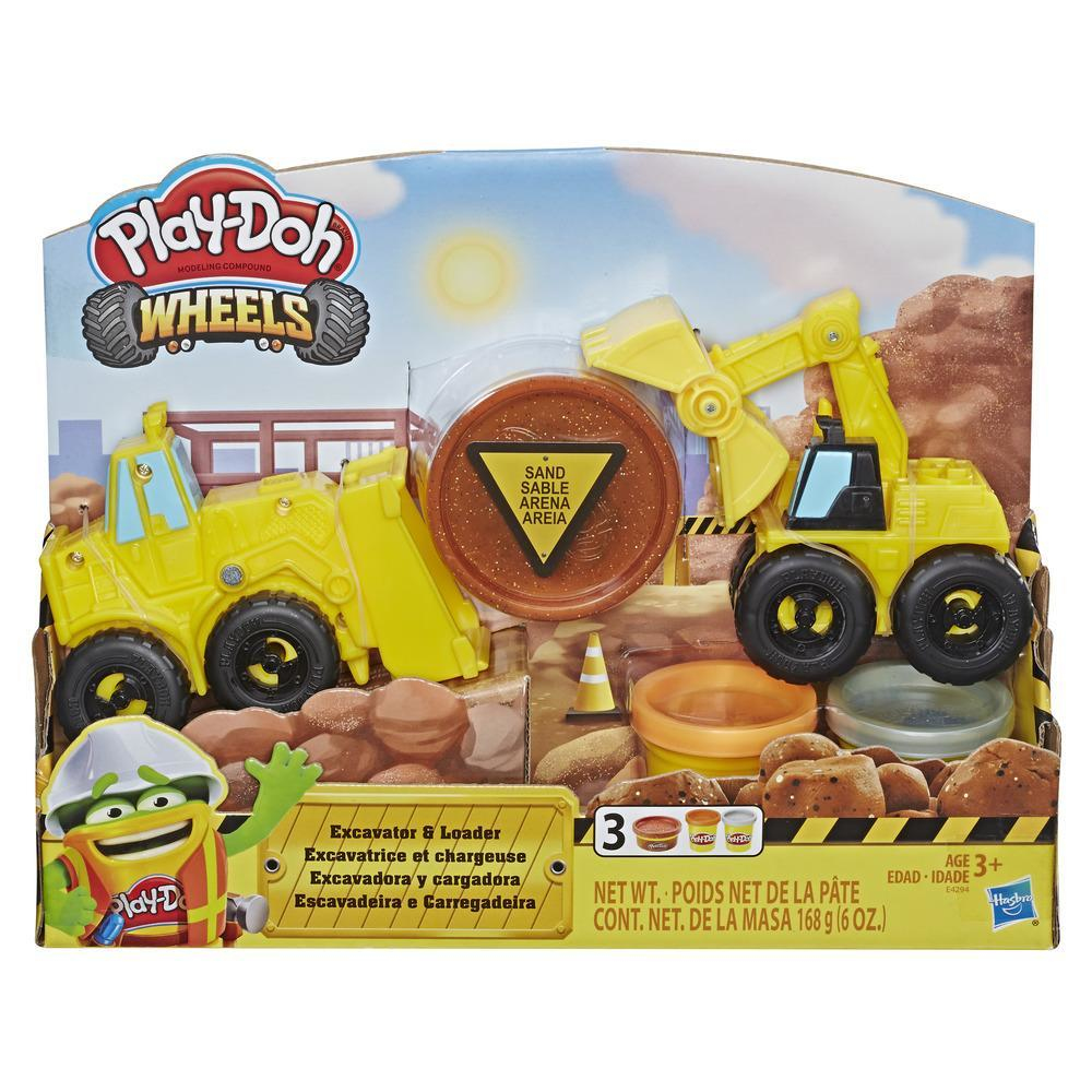 

Play-Doh Wheels spychacz z tubami E4294