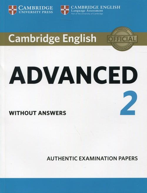 

Cambridge English Advanced 2 Student's Book withou