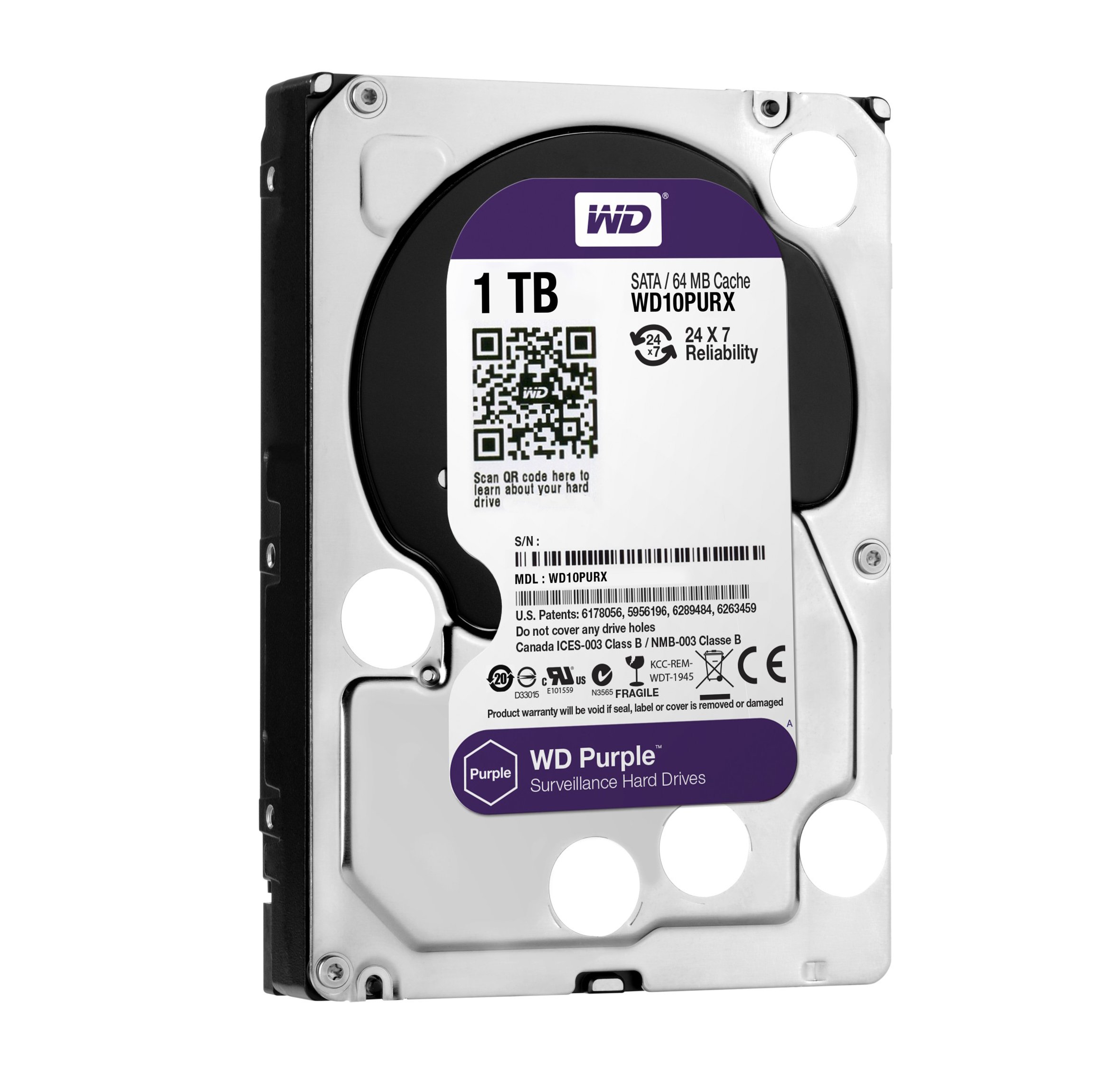 Disk pro Cctv rekordéry 1TB Wd Purple Hdd
