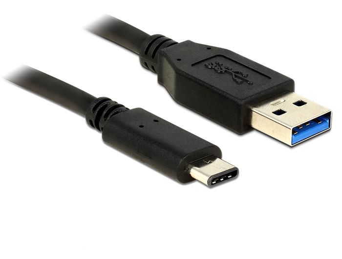 

Kabel Delock 83870 czarny 1 m