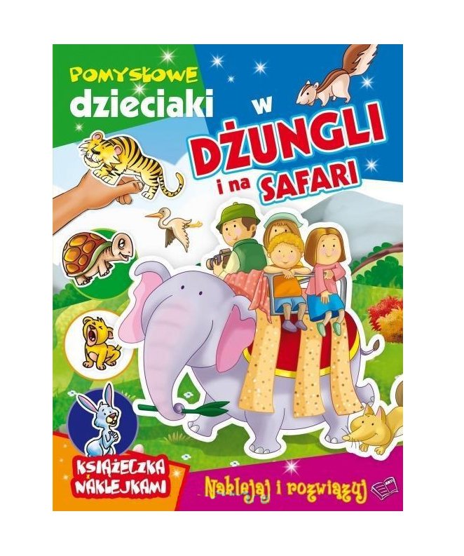 Pomysłowe Dzieciaki W Dżungli Rozwiązuj Naklejaj