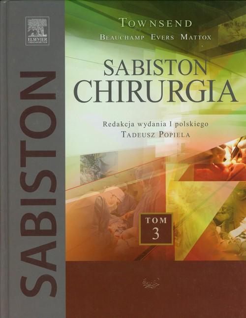 

Sabiston Chirurgia Tom 3 Townsend Courtney M.