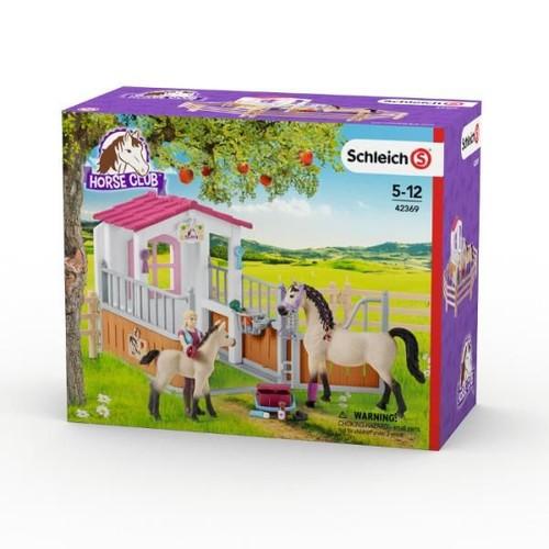 

Schleich Boks zagroda i konie rasy arabskiej