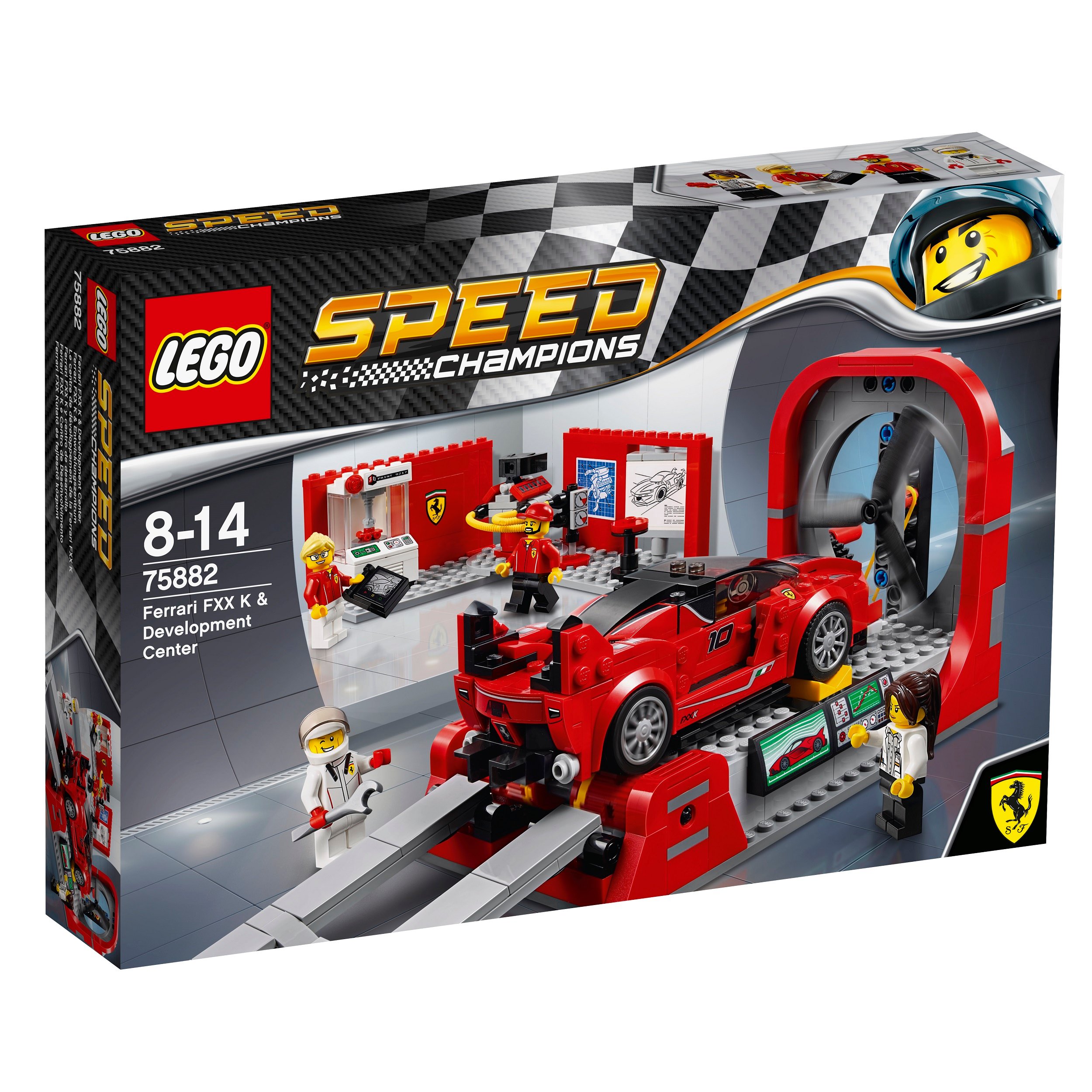 Lego Speed Champions 75882 Ferrari Fxx K i Centrum Techniczne
