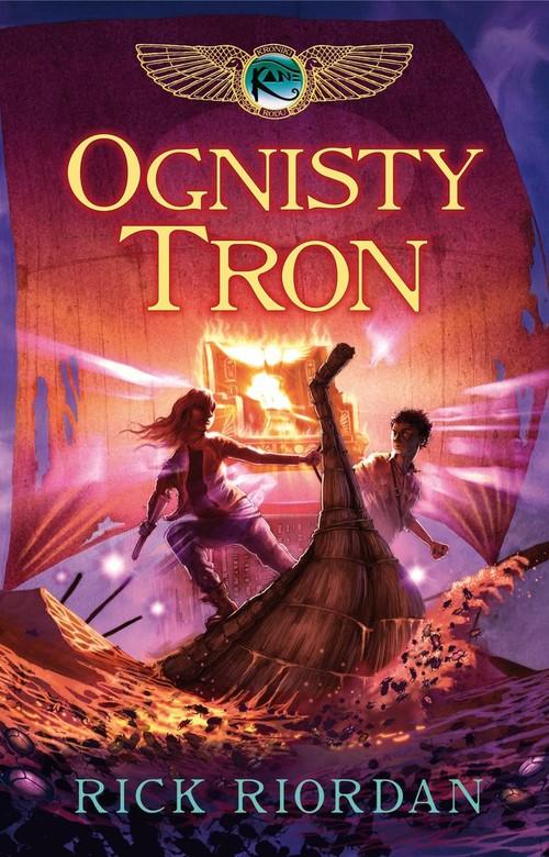 

Ognisty tron Rick Riordan