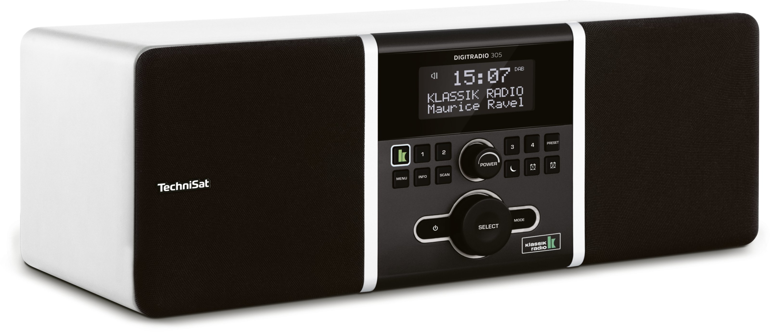 Stereo rádio TechniSat Digitradio 305 Dab+ Fm Drevo Pilot