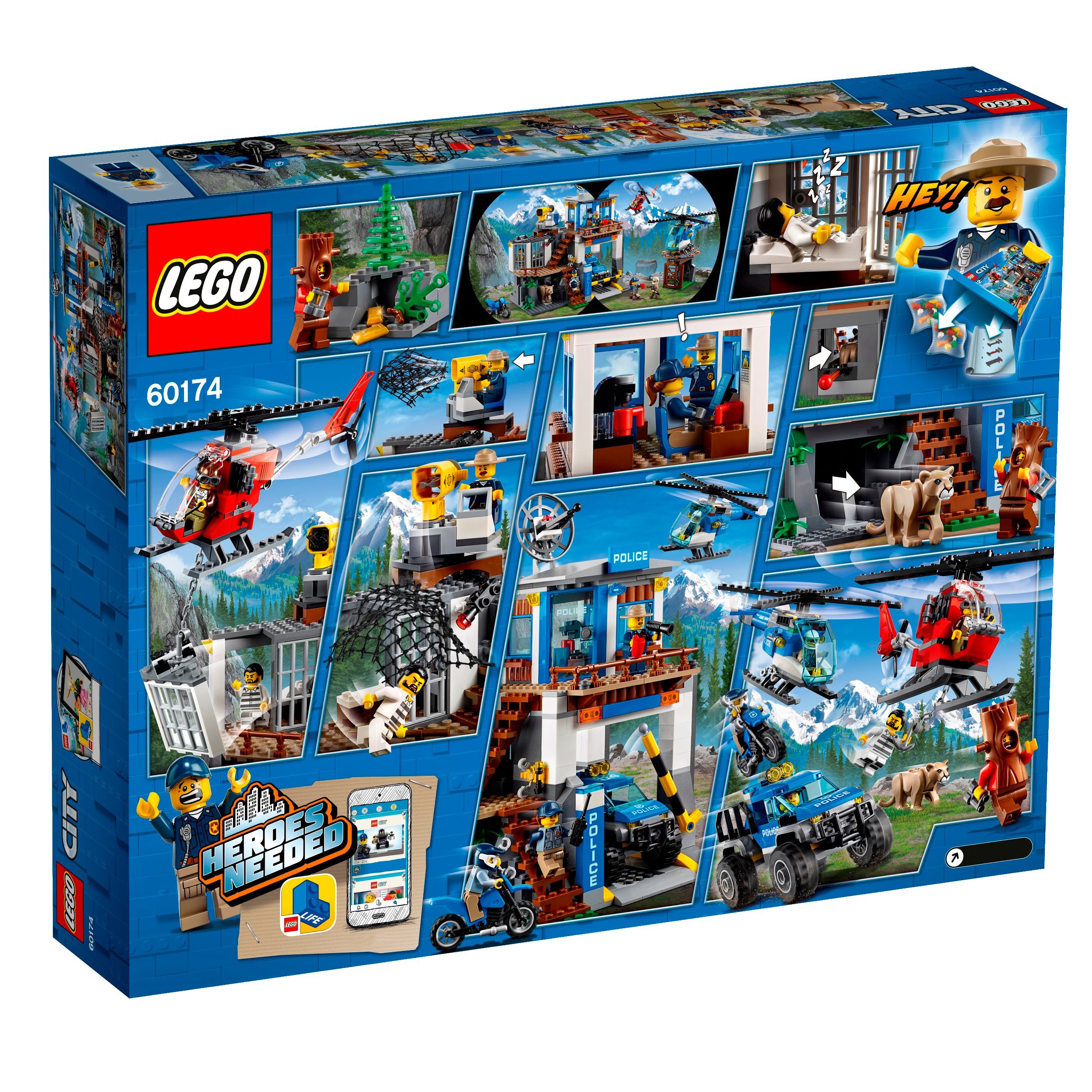 Lego 60174 City Horská policejní stanice