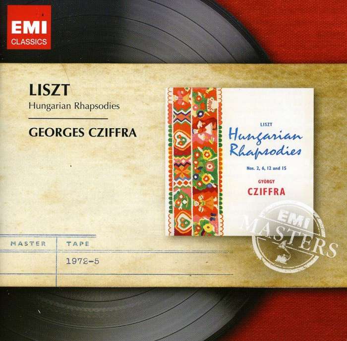 

Georges Cziffra Hungarian Rhapsodies CD