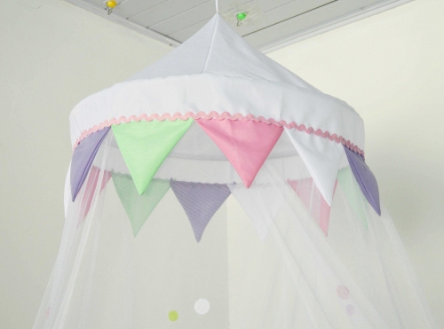 BALDACHIM MOSKITIERA proporce kropki Marka inna