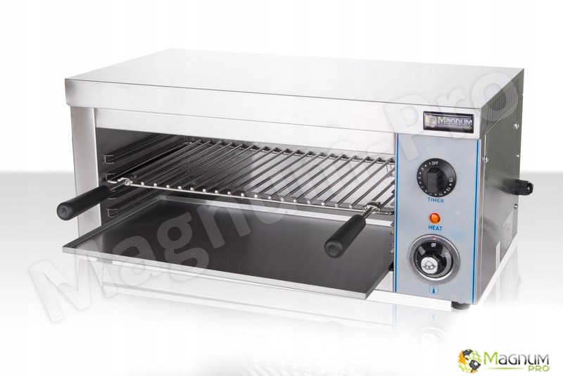 SALAMANDER ZAPIEKACZ OPIEKACZ PIECYK DO ZAPIEKANEK Kolor dominujący srebrny/szary