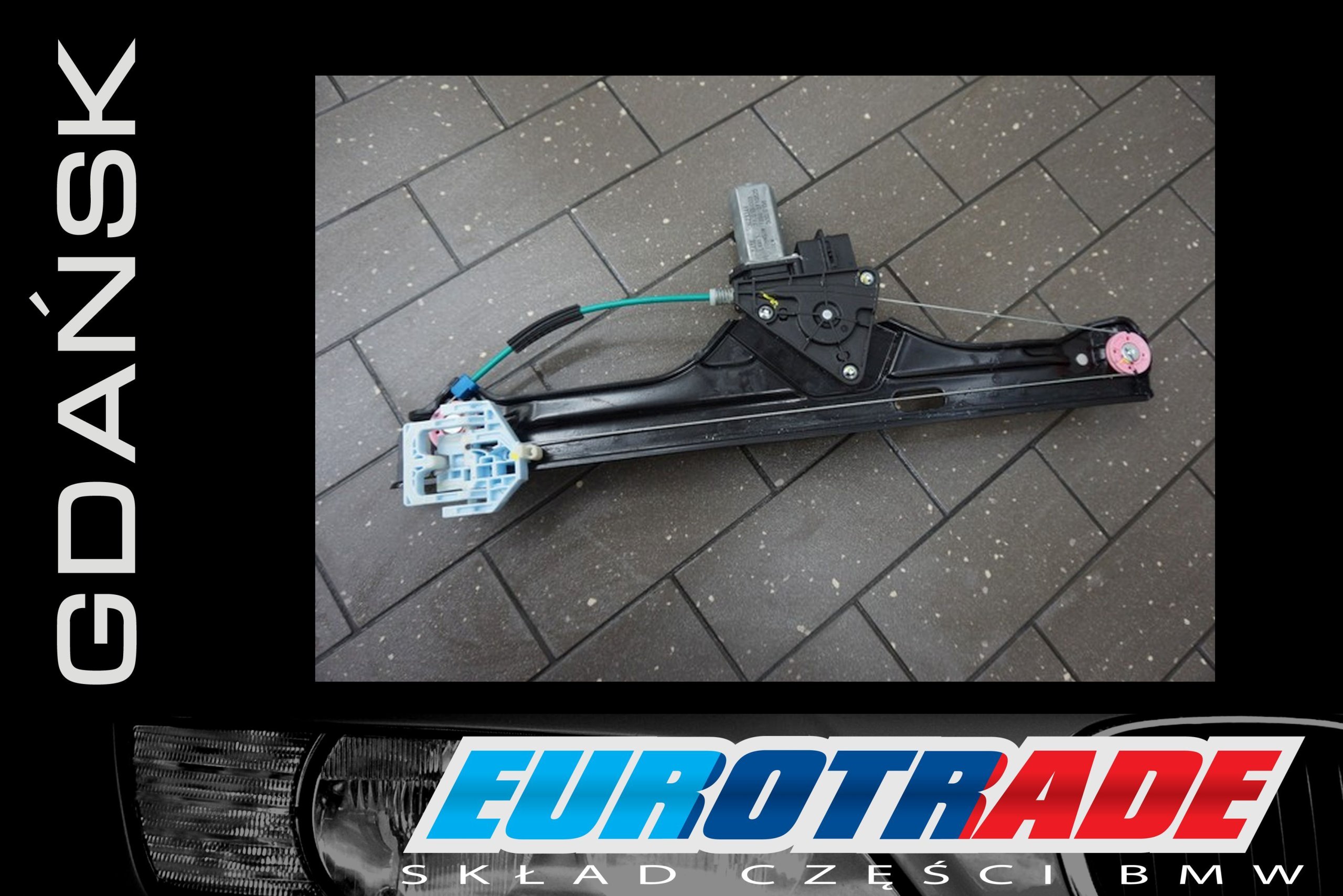 BMW 2 F46 PODNOSNIK СКЛО ЛІВИЙ ПРАВИЙ ПЕРЕД ЗАД.