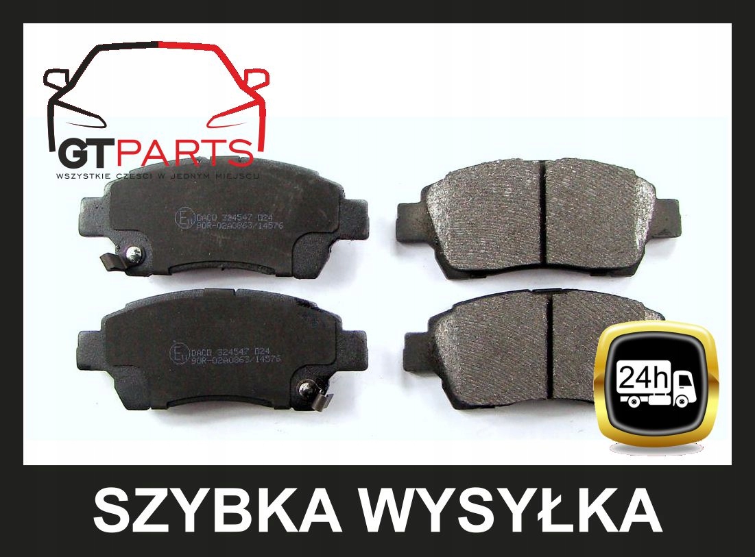 Tarcze x2 + klocki PRZÓD TOYOTA YARIS 235x18 99-05 Typ samochodu Samochody osobowe
