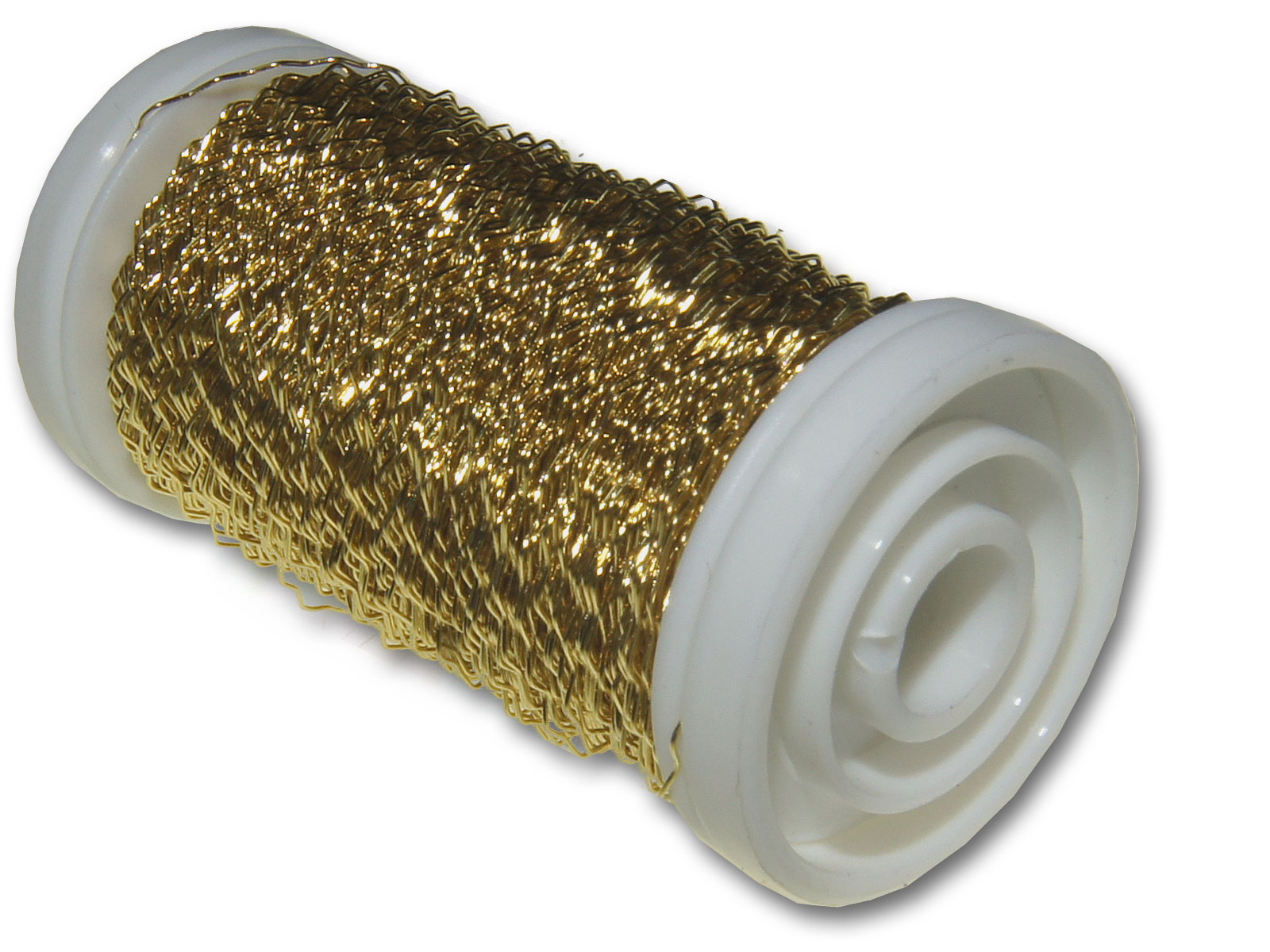 

Drut Drucik Florystyczny Falowany C.złoty 0,30mm