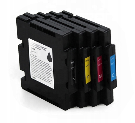 4x Komplet Inkoustů Pro Ricoh Afficio Sg 7100DN