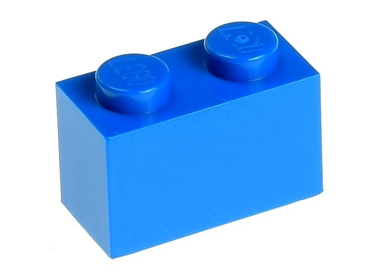 

Lego Klocek zwykły 1x2 3004 niebieski - 2 szt.