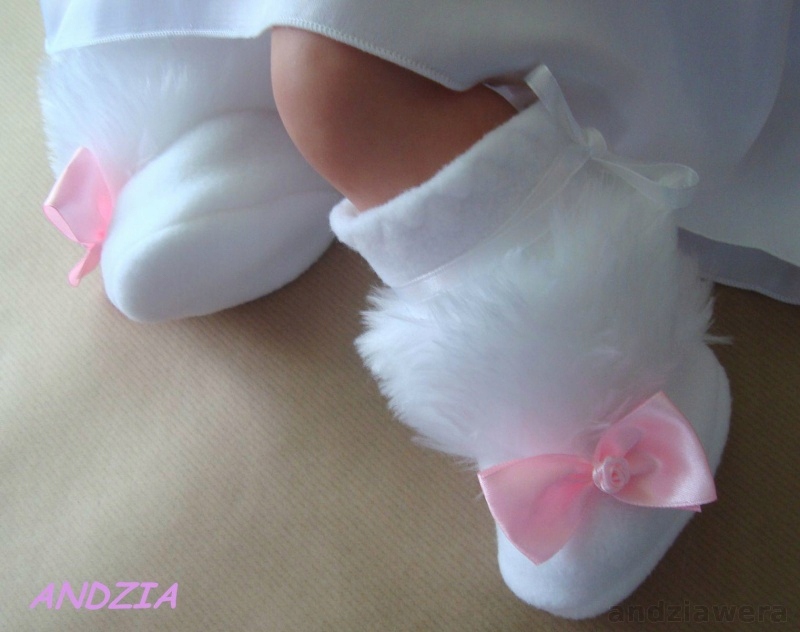 KOZACZKI polarowe DO CHRZTU buty 11-12 CiEpŁE Płeć Dziewczynki
