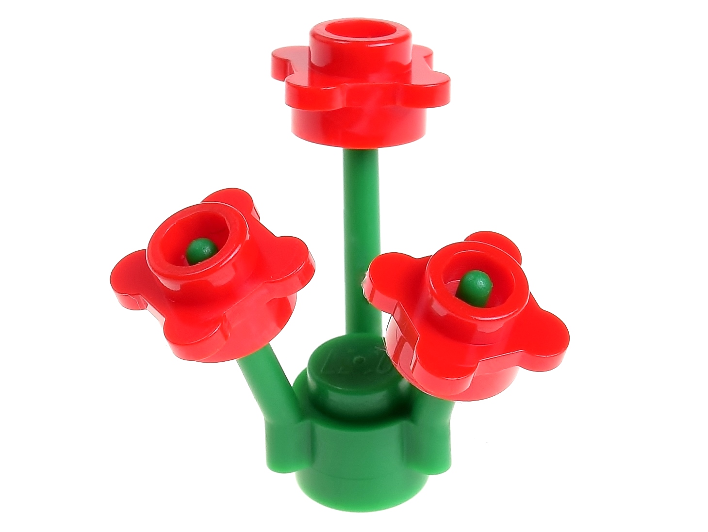 

Lego Kwiatek z łodygą roślina 33291 czerwony