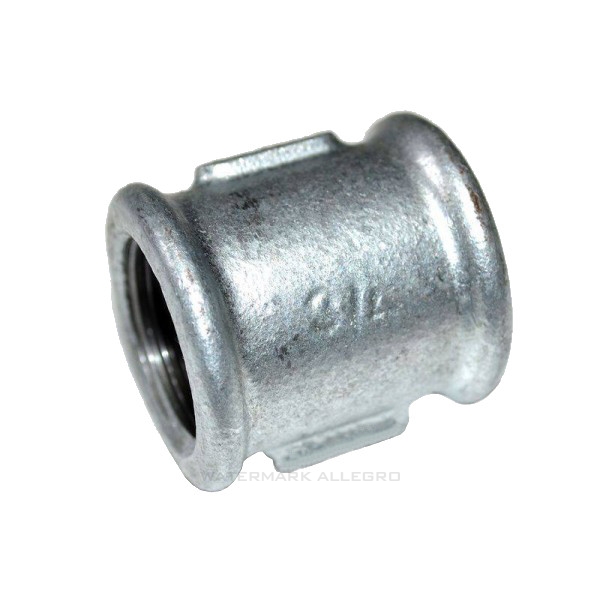

Mufa Ocynk 1/2" 15 MM Żeliwo