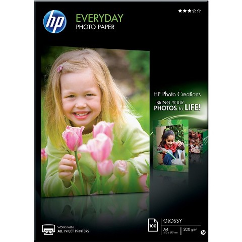 

Papier Hp Everyday Glossy A4 100ark 200g/m2