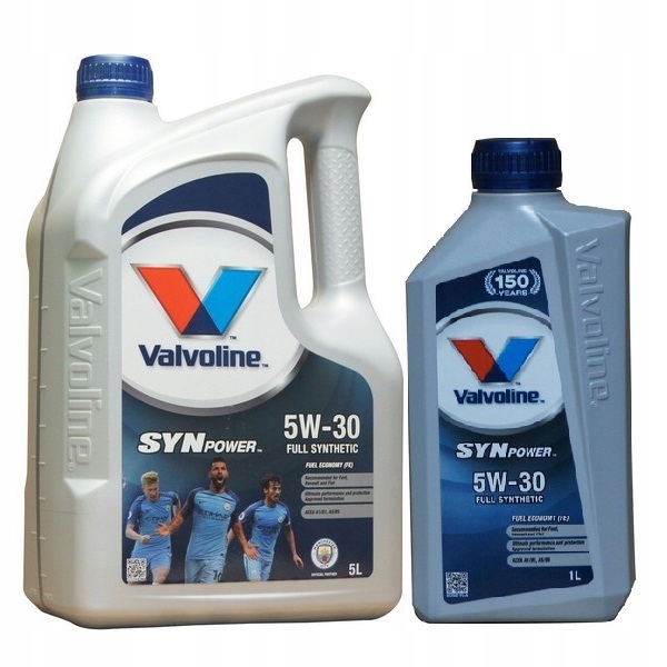 

Valvoline Synpower Fe 5W30 A1/B1 A5/B5 olej 6L