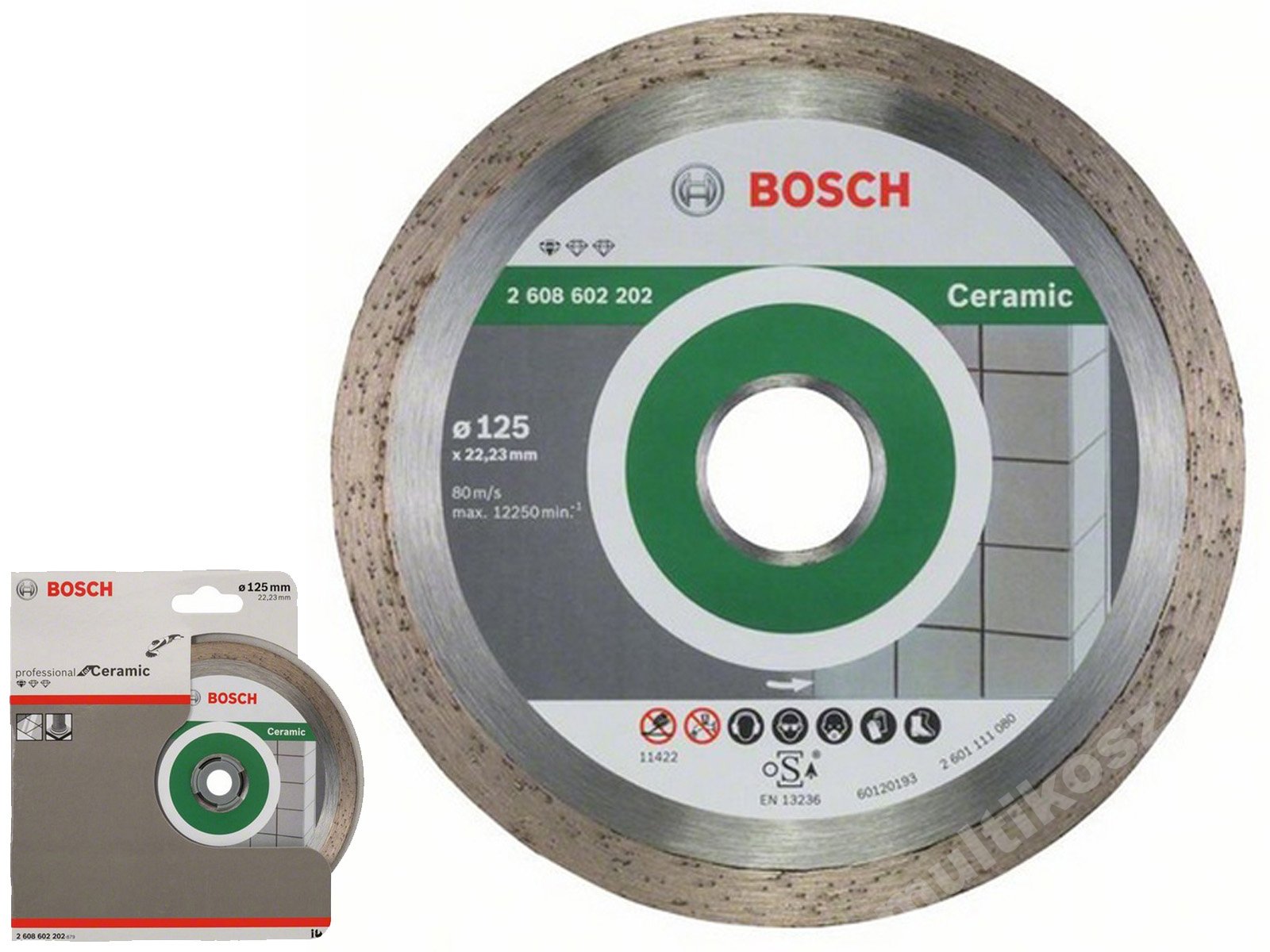 

Bosch Tarcza diamentowa Do Płytek Glazury 125x22,2