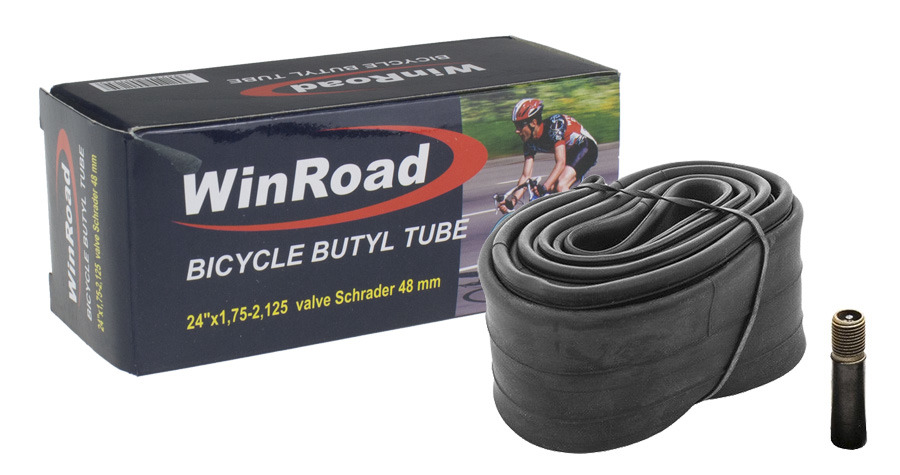 

Dętka Winroad 24 x 1.75 - 2.125 Zawór Samochodowy