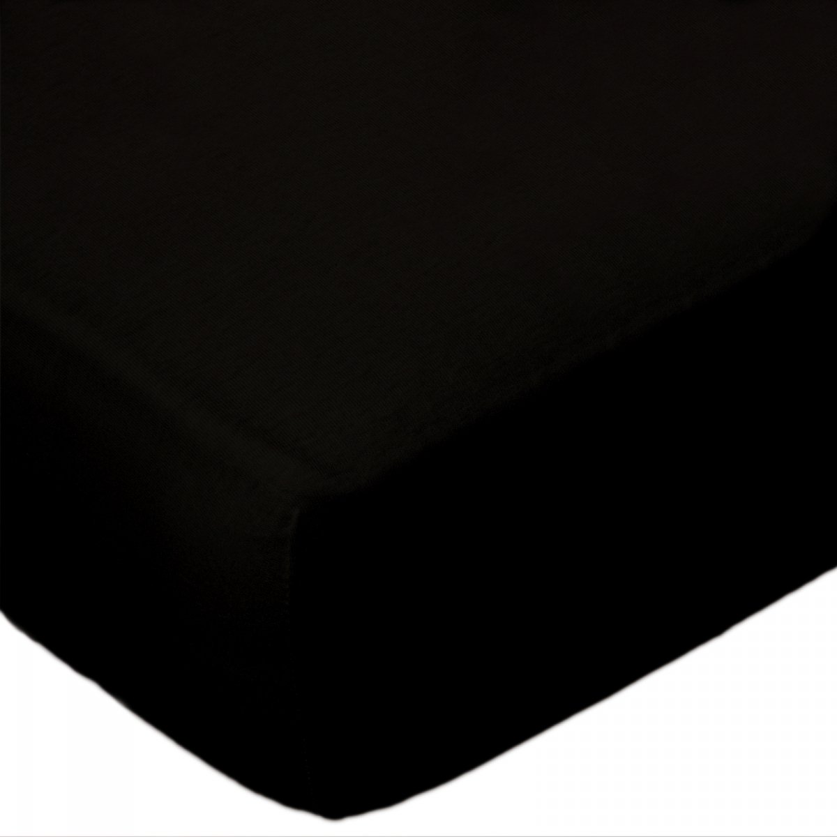 

Prześcieradło Jersey dżersej 180x200 wz. czarne
