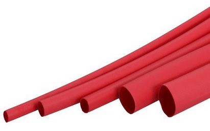 

Czerwo Rurka koszulka termokurczliwa 2,5mm 1m(1304