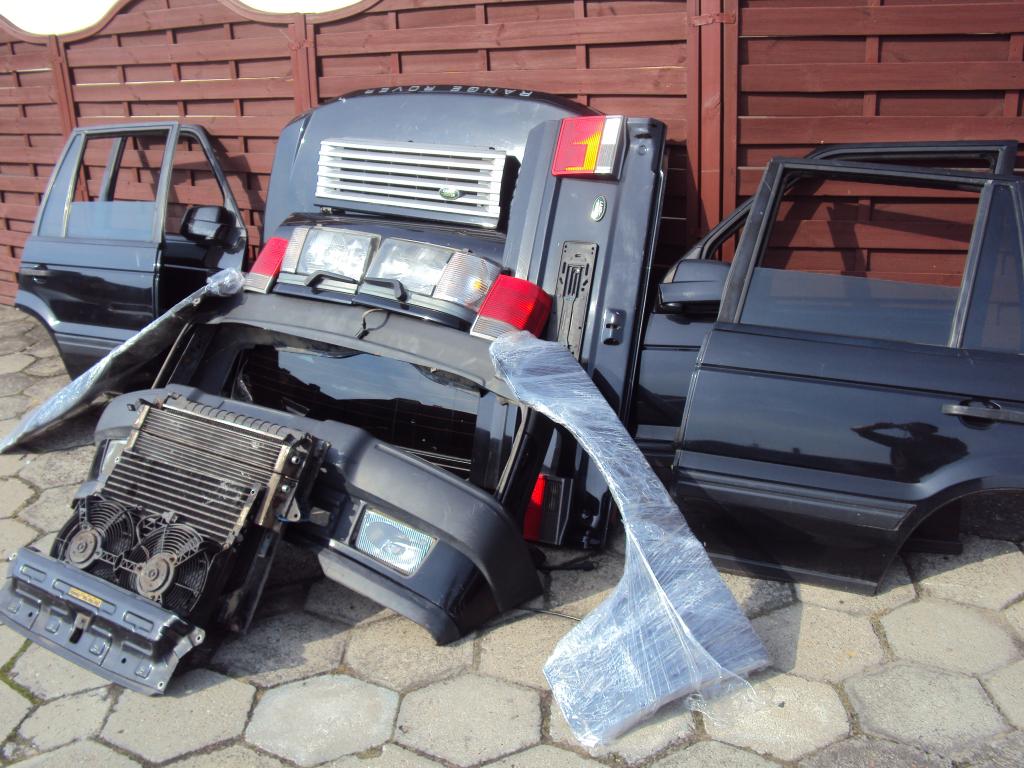 RANGE ROVER P38 DRZWI MASKA ZDERZAK BŁOTNIK