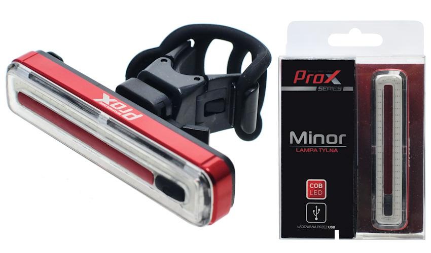 

Lampa Tył Minor 60 Lm Usb Mocna Tylna Lampka