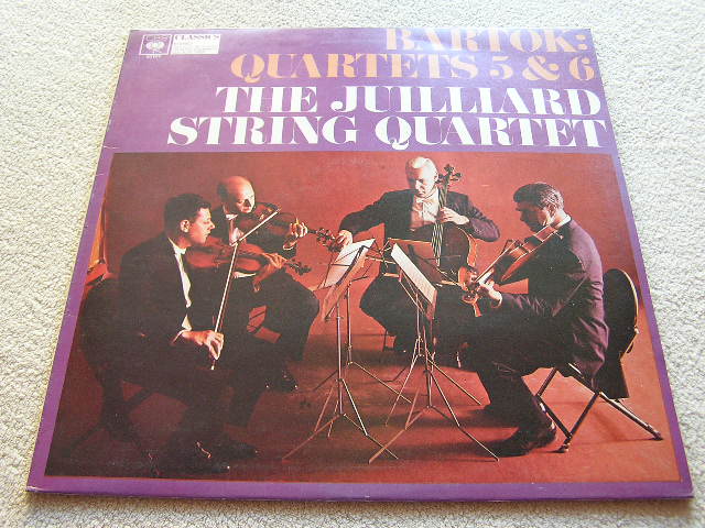 BARTOK - QUARTETS [THE JUILLIARD STRING QUARTETS] 13939989449 - Sklepy ...