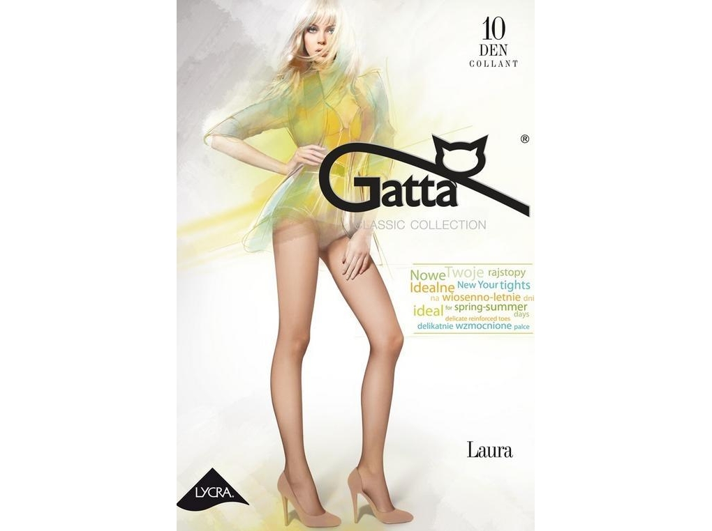 

Rajstopy Gatta Laura 10 Den Lycra Półmat Kolory 2