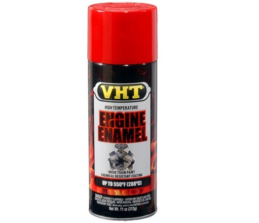 Lakier Spray Czerwony Połysk Vht SP121 Do Silnika