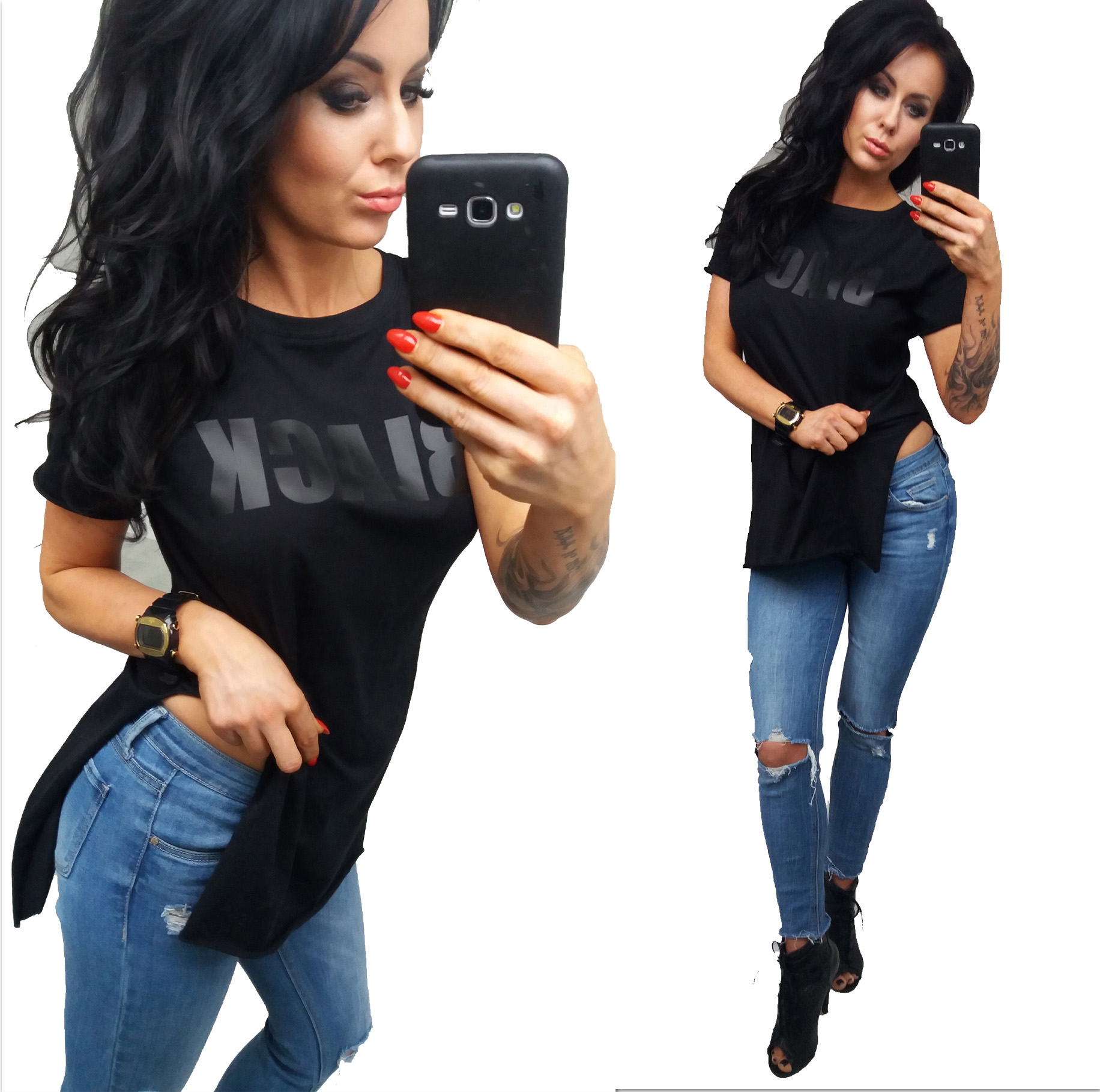 

LipMar Oryginalny T-shirt kolory Print XL 42